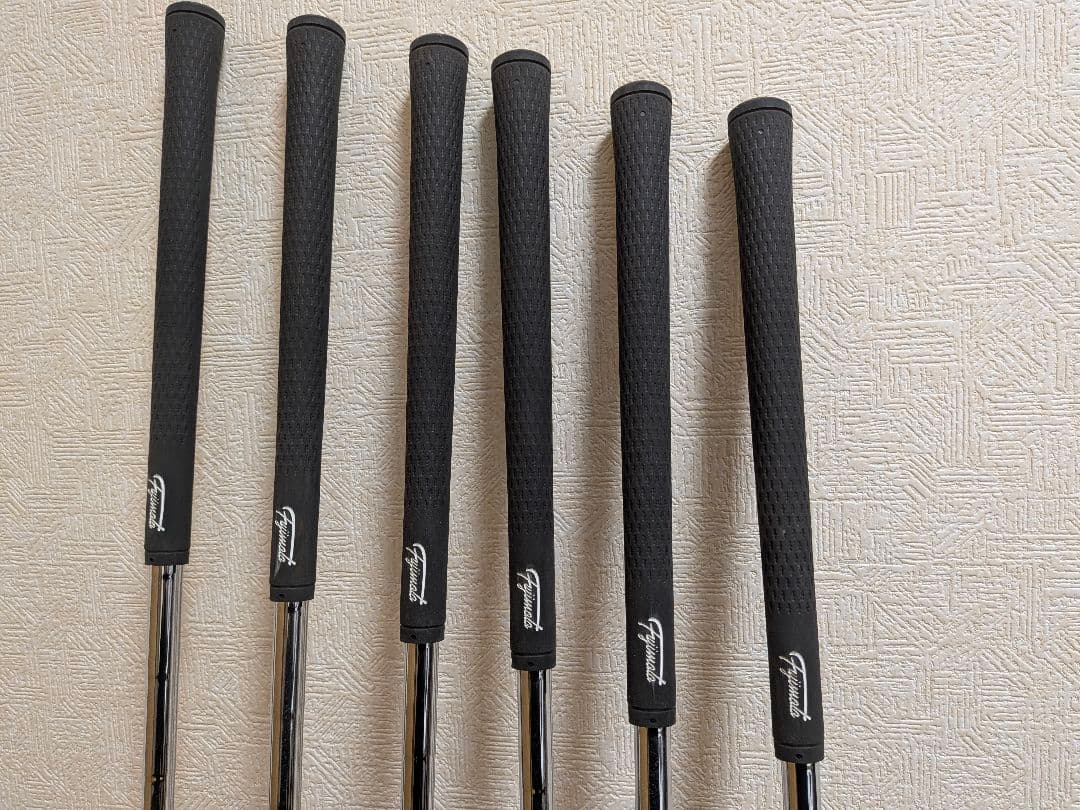 藤本技工マッスルバックアイアン　ノーメッキ6本セット