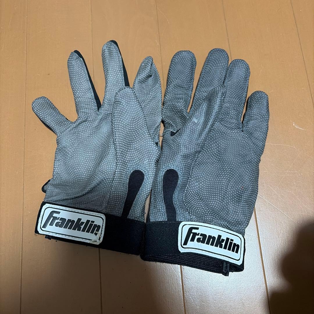 ミズノプロ軟式5DNAイエロー　フランクリンバッティング手袋