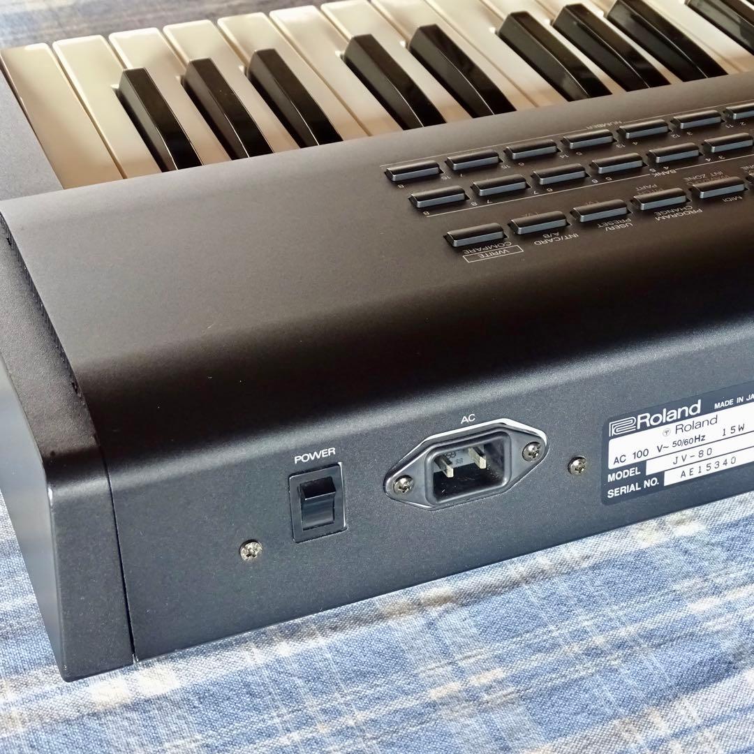 【良品】Roland JV-80 + ROMカード + エクスパンジョンボード