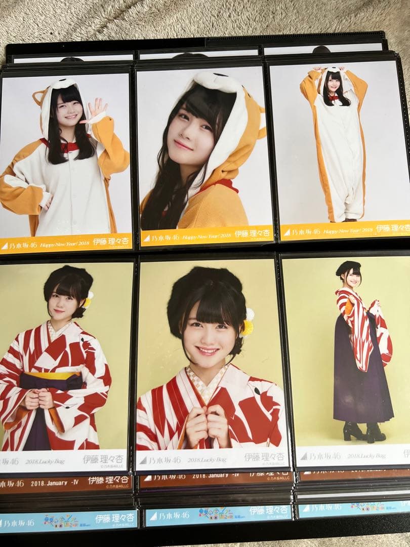 乃木坂46 伊藤理々杏 生写真2018フルコンプ