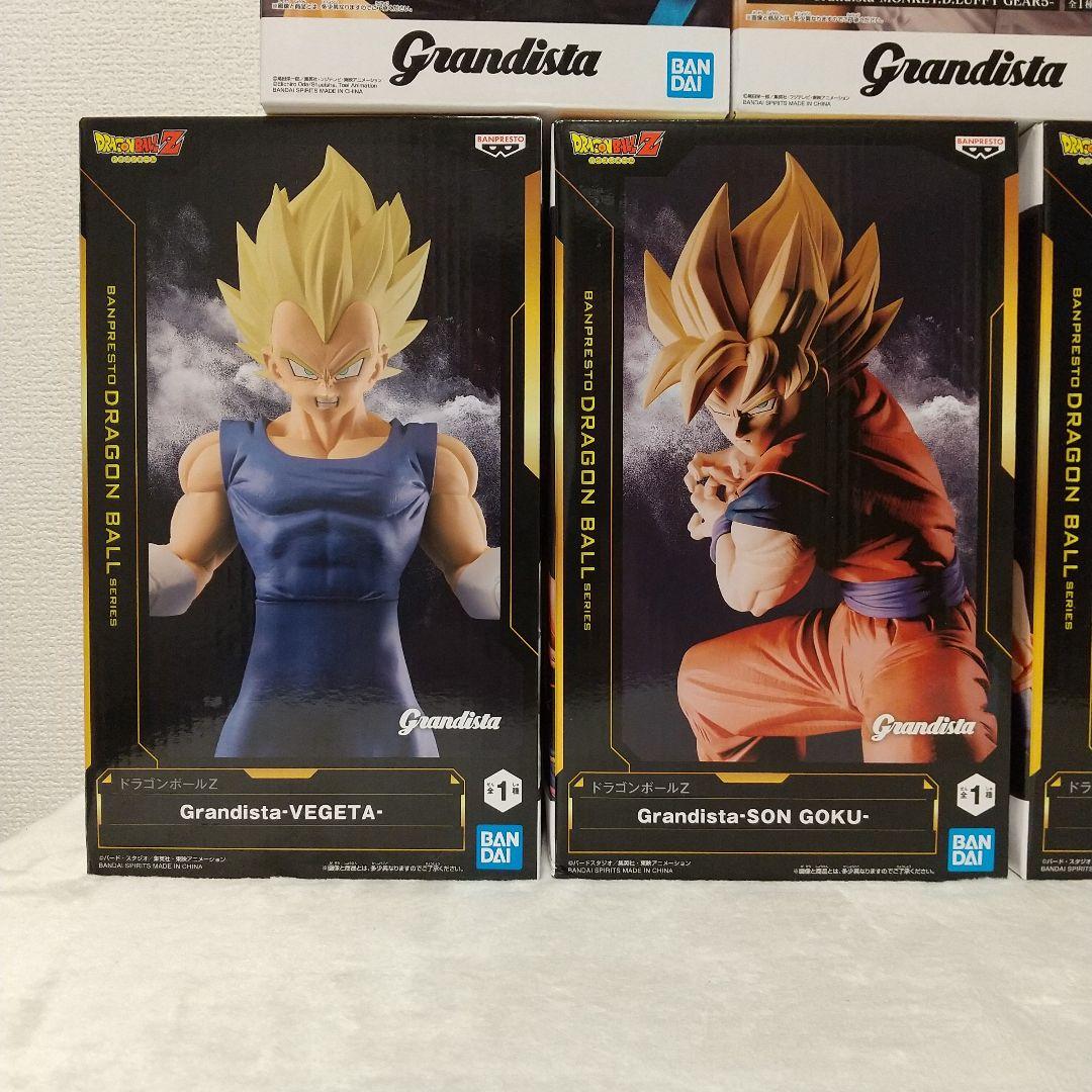 ドラゴンボール ワンピース ナルト Grandista フィギュア ９体セット