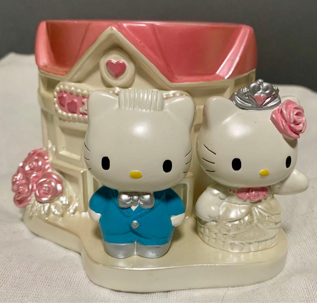 ハローキティ　プランター　ウェディング