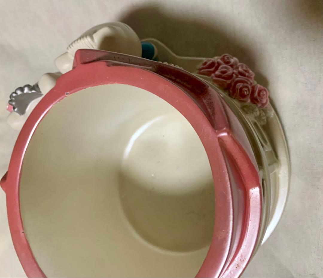 ハローキティ　プランター　ウェディング