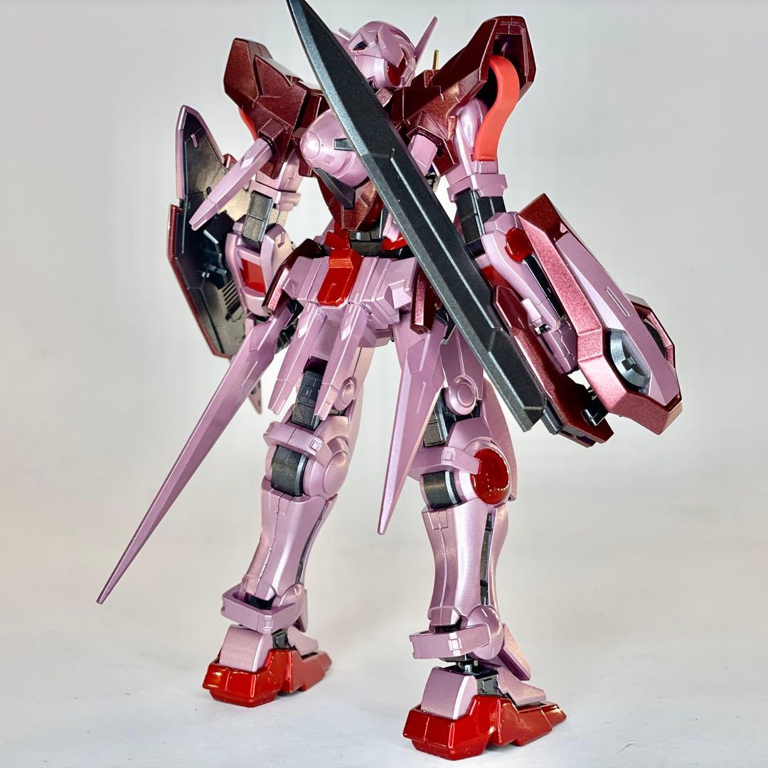 ガンプラ HG GNアームズTYPE-E エクシア トランザム 完成 塗装