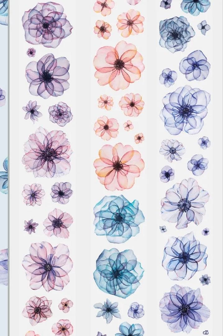 loidesign《翦花》海外マスキングテープ　マステ 【1705】