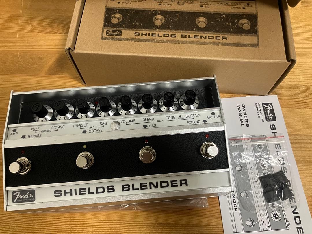 Fender Shields Blender エフェクター マイブラ