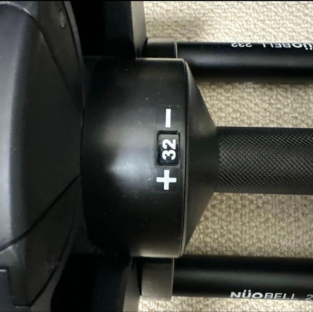 NUOBELL232フレックスベル 可変式ダンベル 32kg 2キロ刻み１個