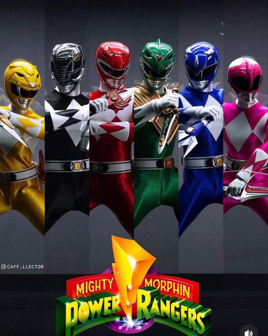 特撮 MIGHTY MORPHIN POWER RANGER three zero