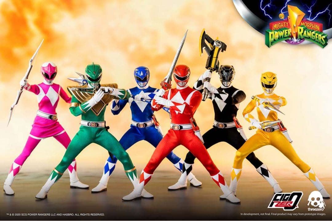 特撮 MIGHTY MORPHIN POWER RANGER three zero