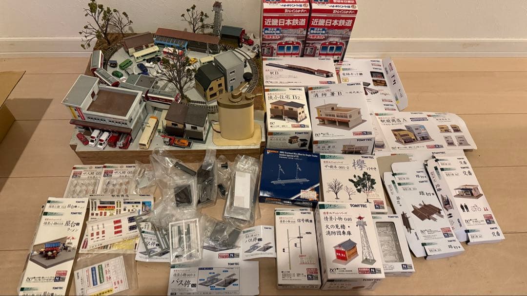 トミーテック　ジオコレ　Bトレ　鉄道模型 Nゲージセット　ジオラマ
