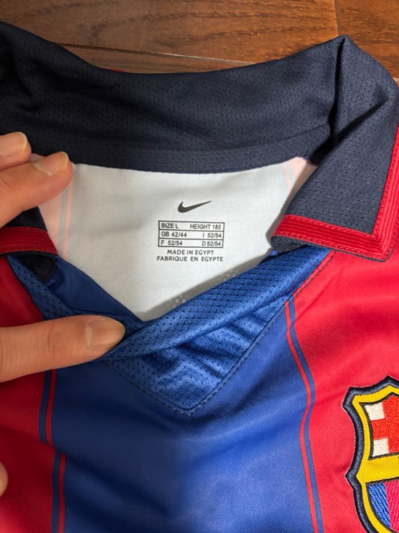 FCバルセロナ　ロナウジーニョRONALDINHO選手ユニフォーム10番