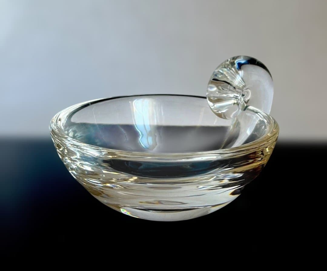 Steuben（ステューベン）　ヴィンテージ　アートガラス小鉢