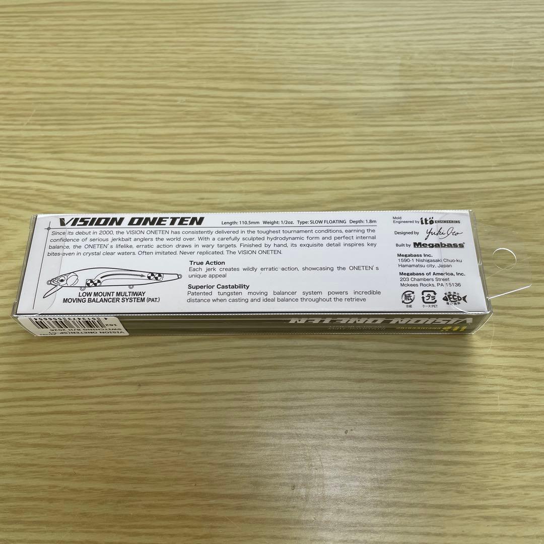 VISION ONETEN メガバス　エキシビジョン　2026 限定　ワンテン