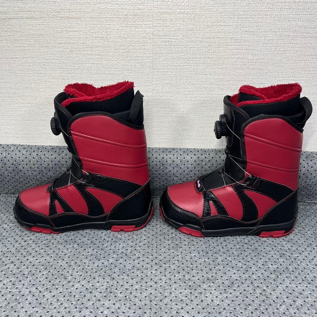 1回使用 美品 24cm BxB レディース ダイヤル スノーボードブーツ
