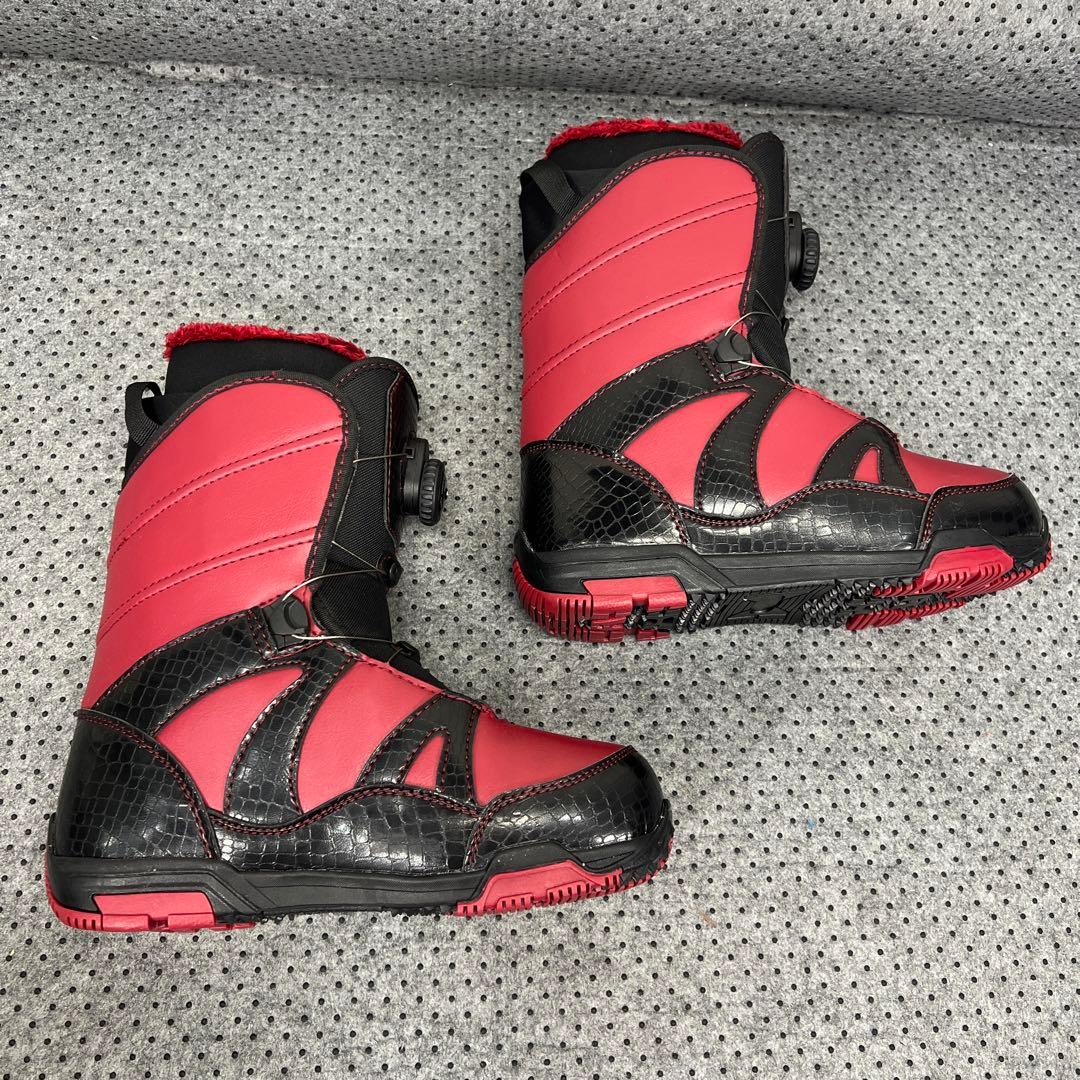 1回使用 美品 24cm BxB レディース ダイヤル スノーボードブーツ