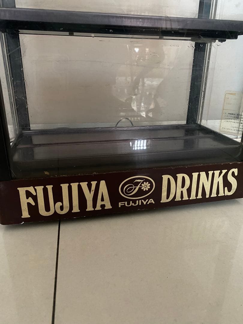 不二家レストラン　ショーケース 保温ケース　ペコちゃん　 　昭和レトロ