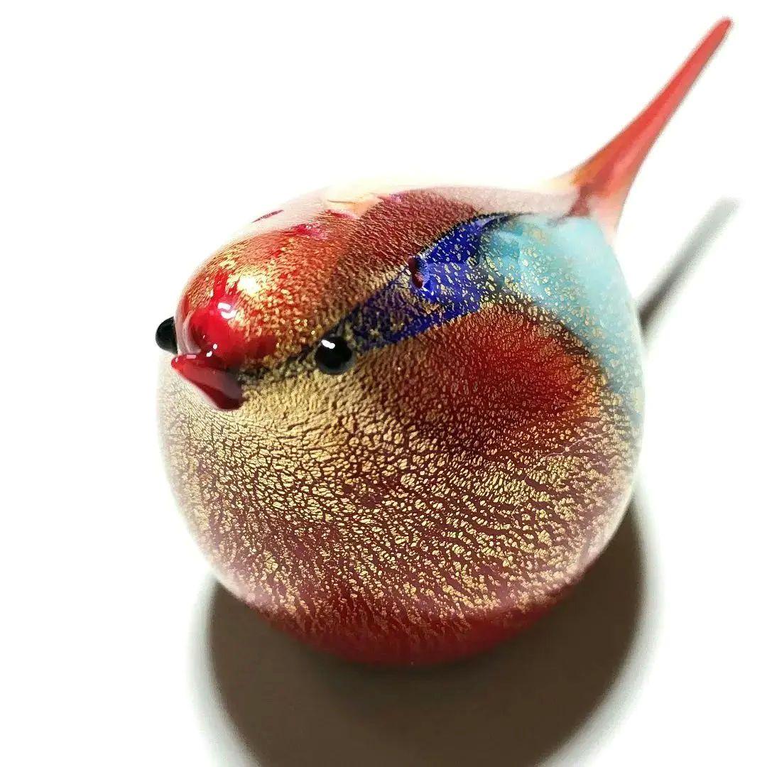 Murano ムラーノガラス 小鳥 塩入れ ベネチアンガラス 現地購入