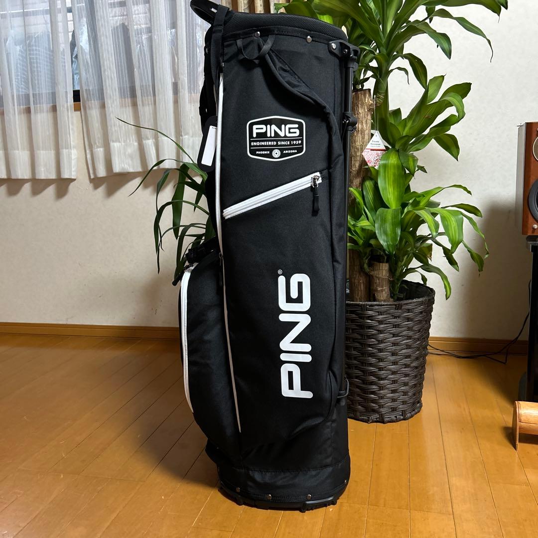PING ブラック キャディバッグ