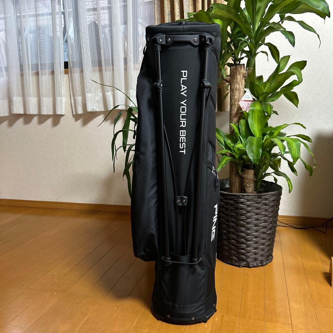PING ブラック キャディバッグ