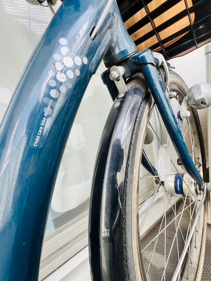 引き取り限定　ブリヂストン子子供乗せ3人乗り自転車