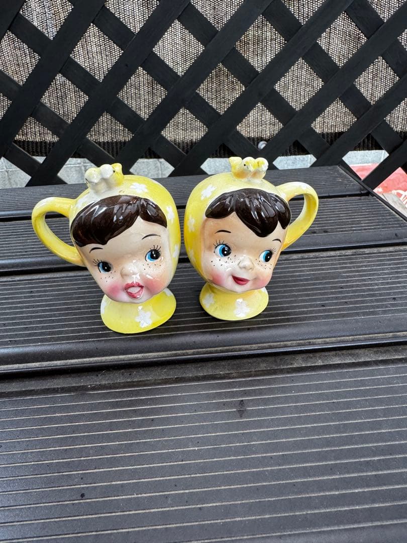 レアビンテージ ミスキューティパイ ブルー ソルト&ペッパー