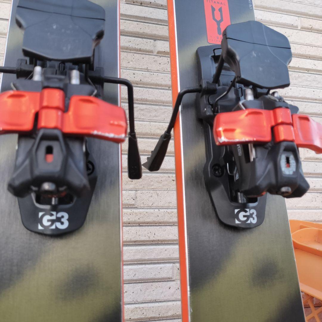 スキー K2 MINDBENDER 89Ti 176cm 2023 + G3 ion12