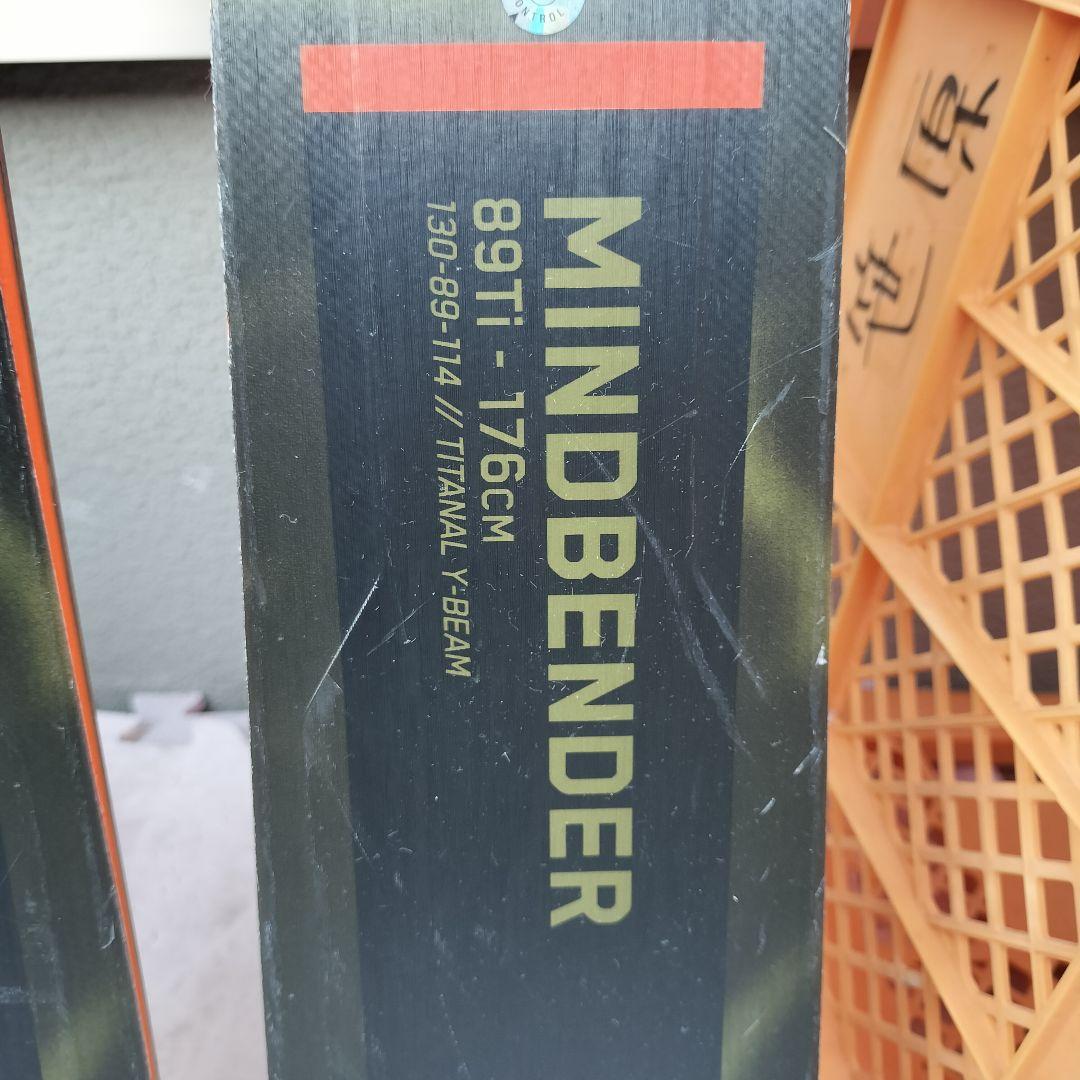 スキー K2 MINDBENDER 89Ti 176cm 2023 + G3 ion12