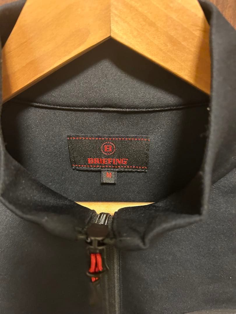 ブリーフィングBRIEFING ハーフジップ長袖　Mサイズ