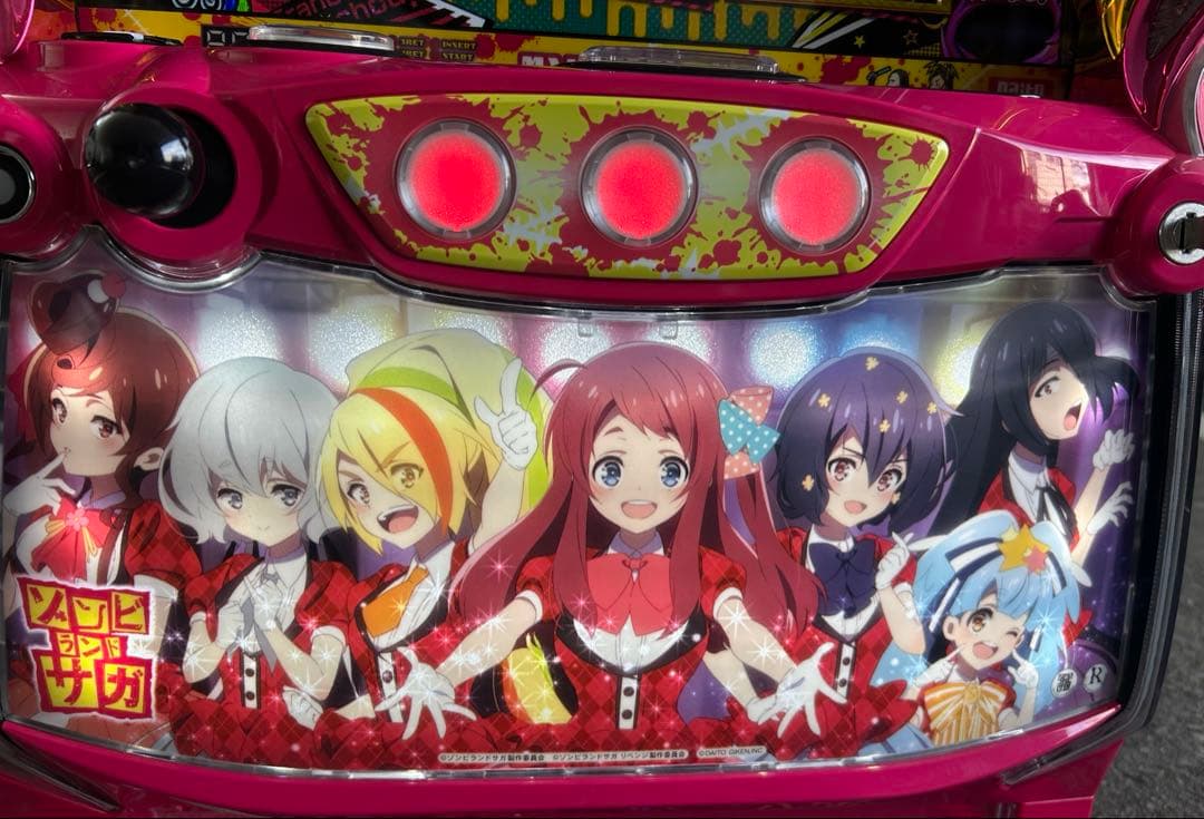 LスロットゾンビランドサガＡ1 メインパネル　スマスロ　実機　家庭用　送料込み