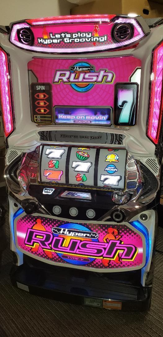 ♪パチスロ実機　セブンリーグ　ハイパーラッシュ　不要機付き♪