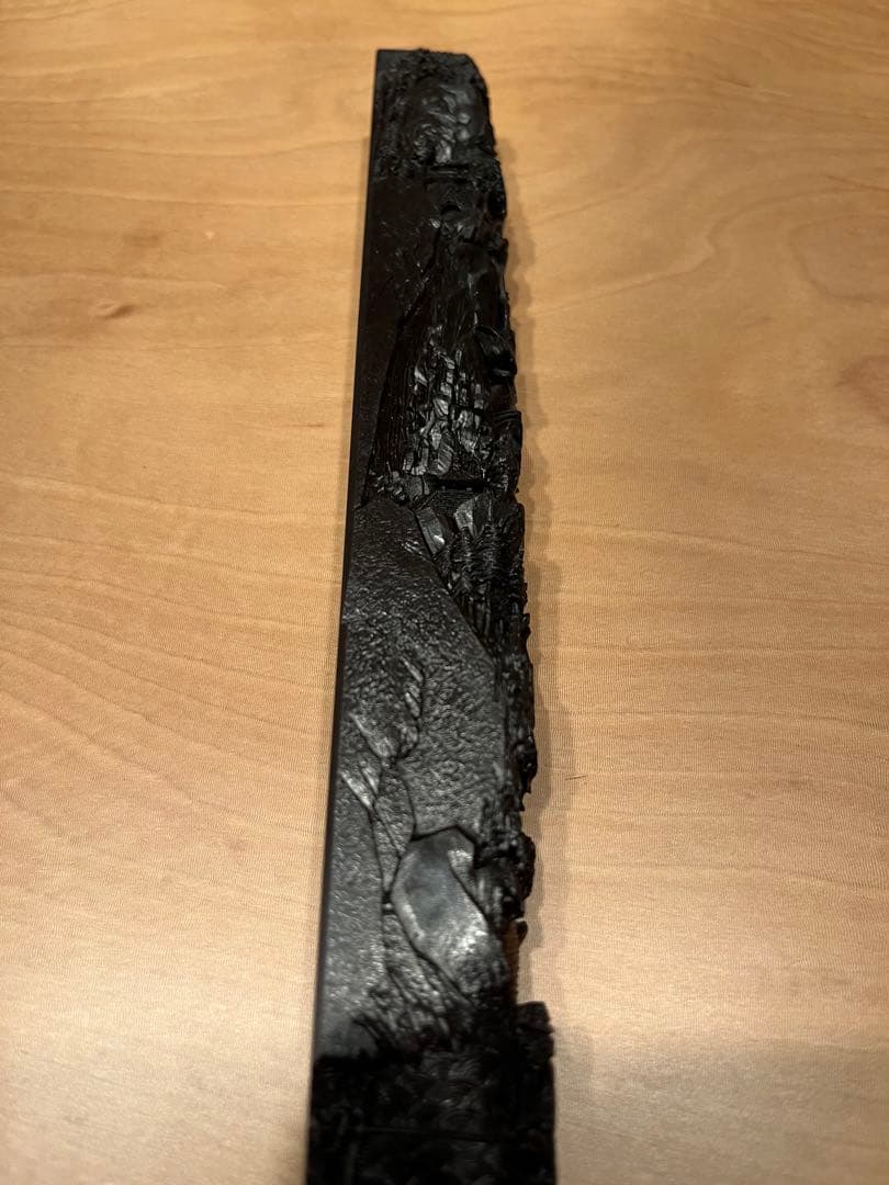 文鎮　工芸品　美術品　中国　岩道