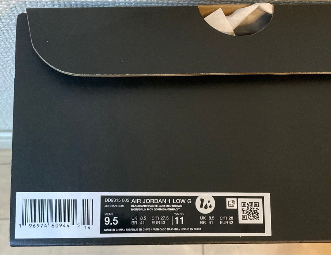 新品未使用　　エアージョーダンⅠ ゴルフ　27.5センチ