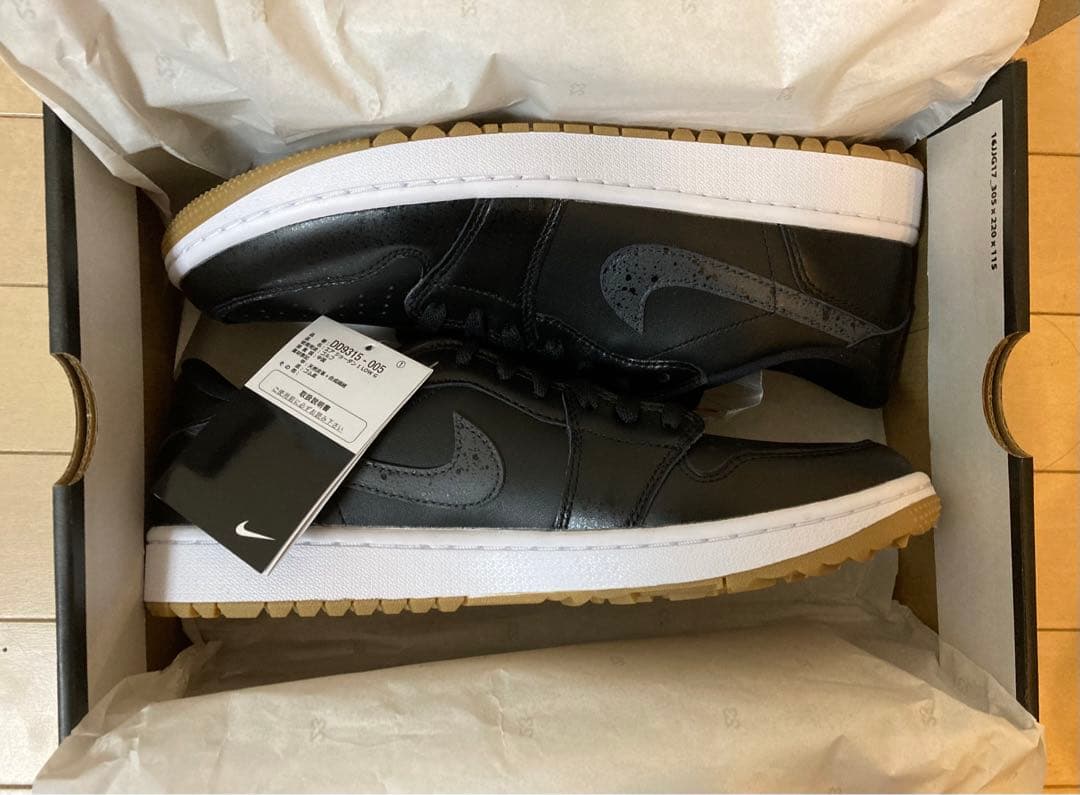 新品未使用　　エアージョーダンⅠ ゴルフ　27.5センチ