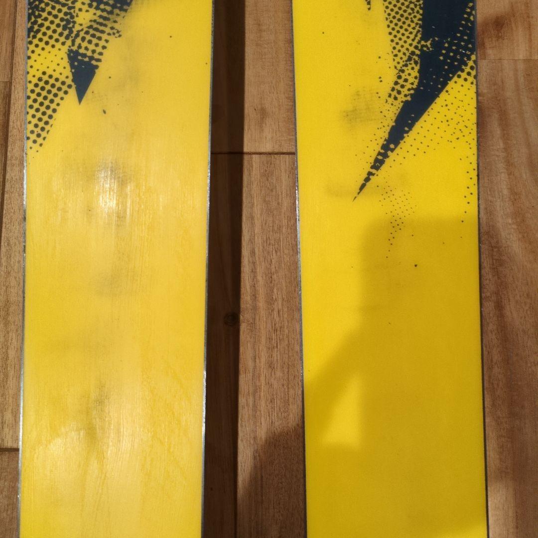 テレマークスキー ビンディングO1 ブラックダイヤモンド シール付き