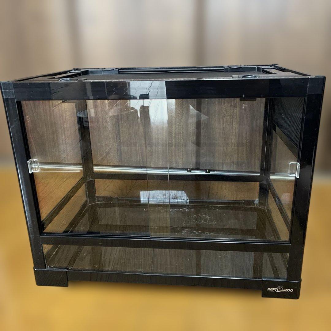 SANKO パンテオン BK4535 ガラスケース 黒　REPTI ZOO
