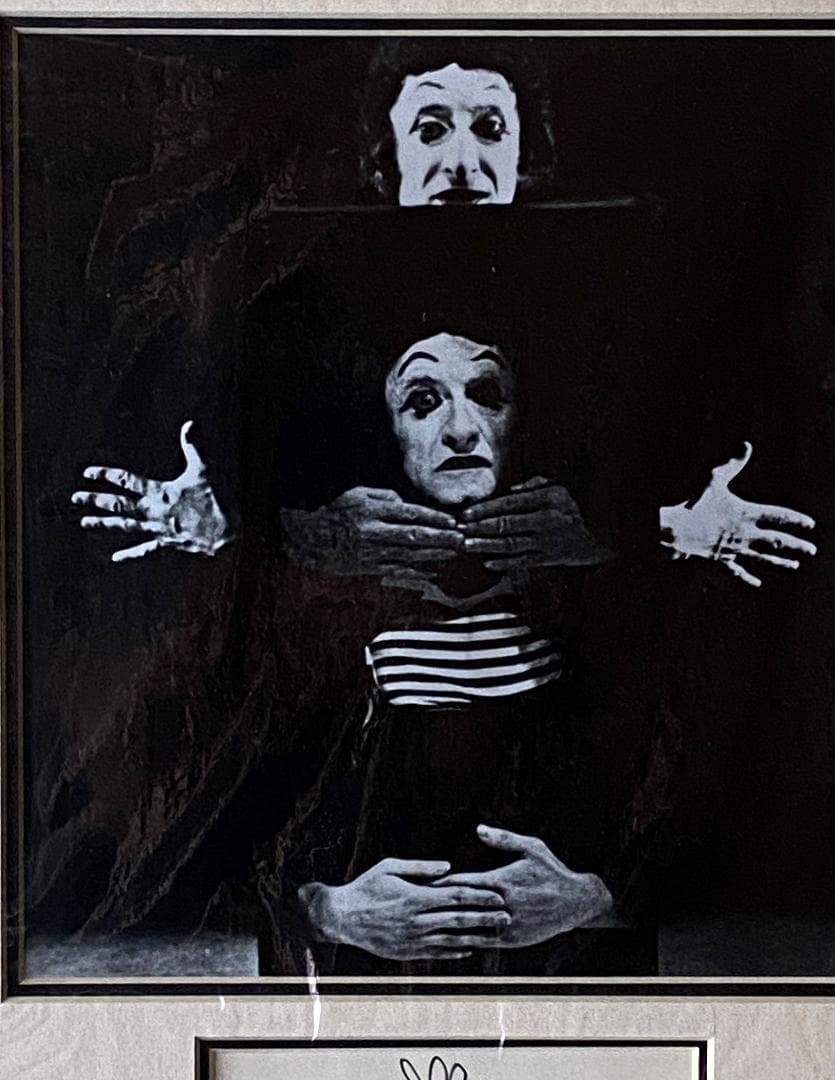 Marcel Marceau（マルセル・マルソー）直筆サイン