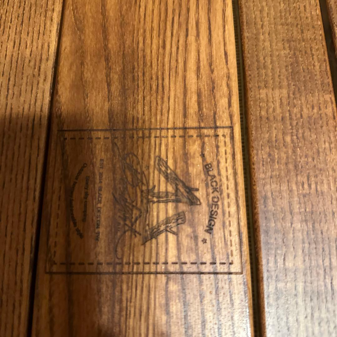 BLACK DESIGN 樹燕　ジュエン　ウッドロールテーブル