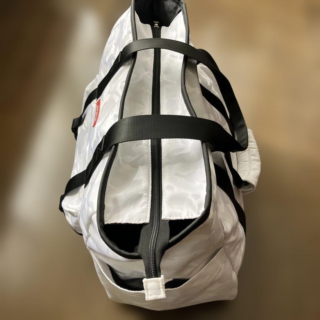 美品　and per se ホワイトビッグトートバッグ