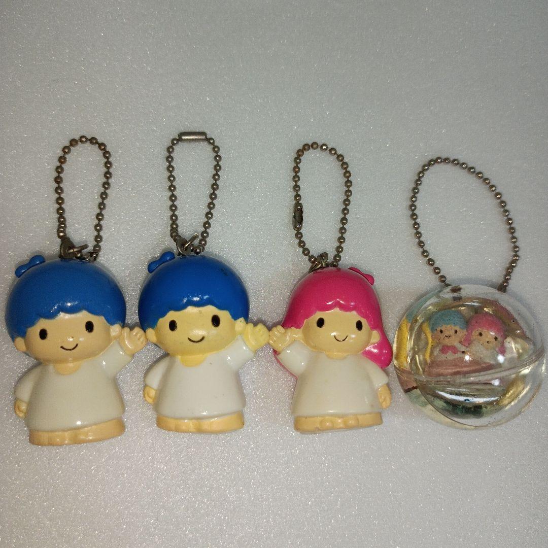 サンリオ　リトルツインスターズ　キキララ 平成レトロ　キーホルダー　オイル　難