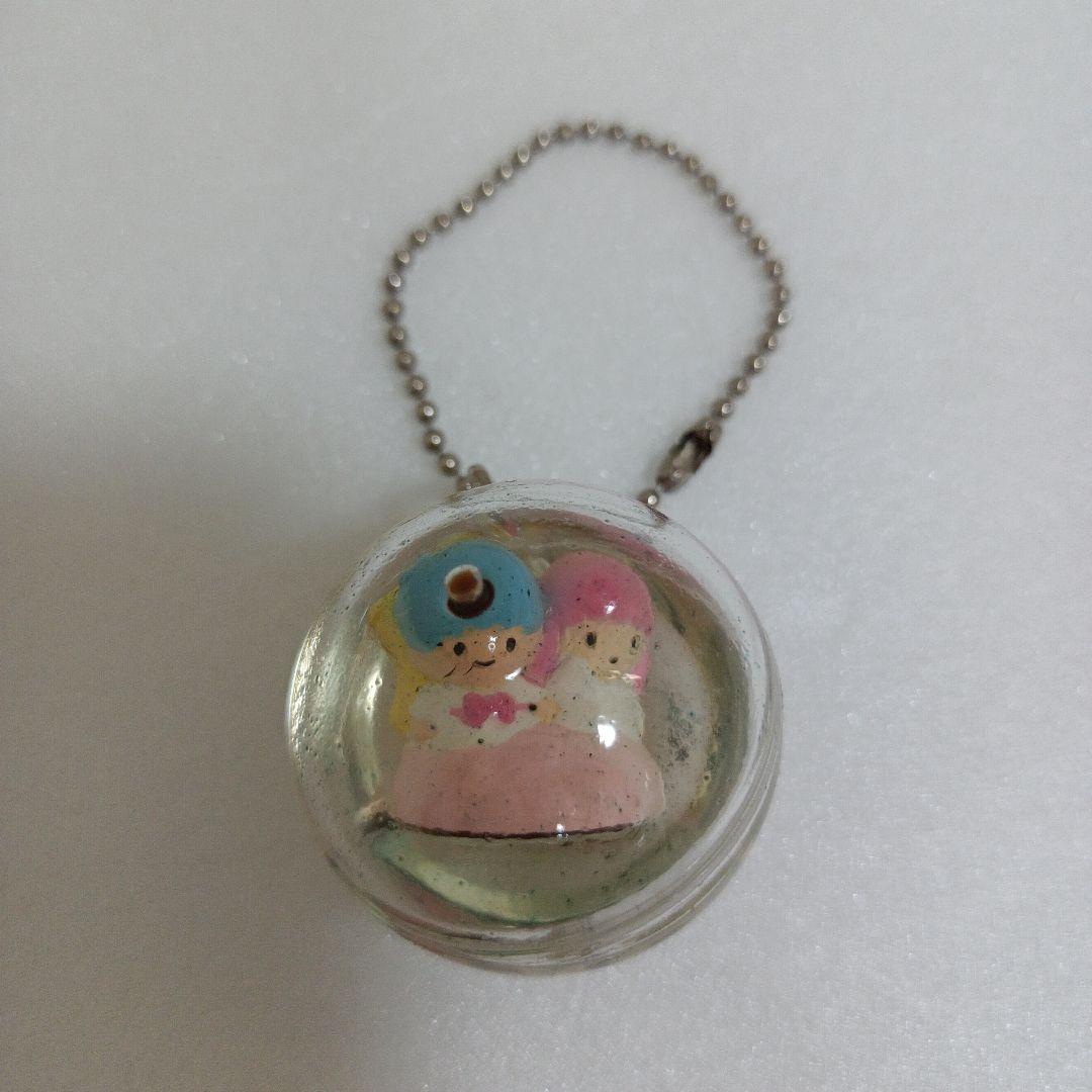 サンリオ　リトルツインスターズ　キキララ 平成レトロ　キーホルダー　オイル　難