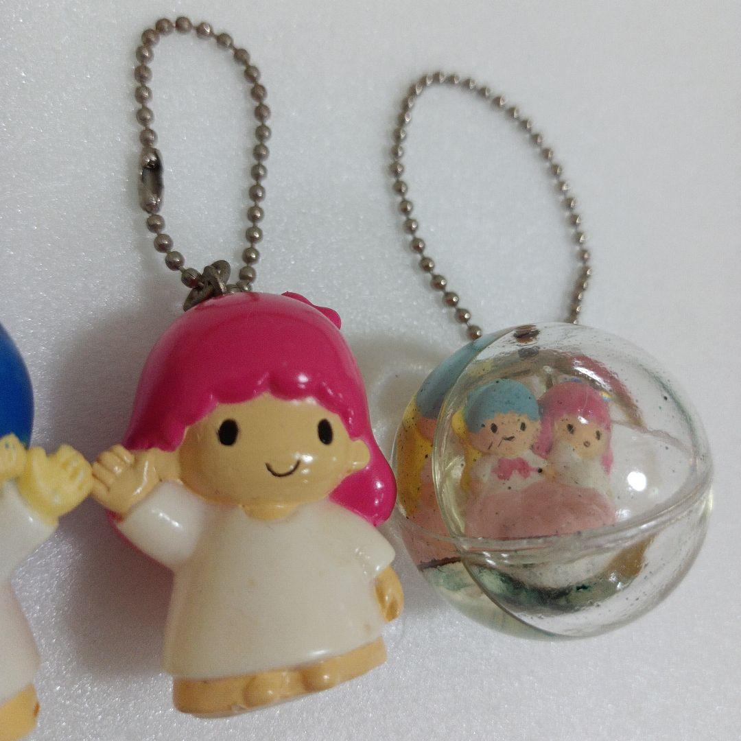 サンリオ　リトルツインスターズ　キキララ 平成レトロ　キーホルダー　オイル　難