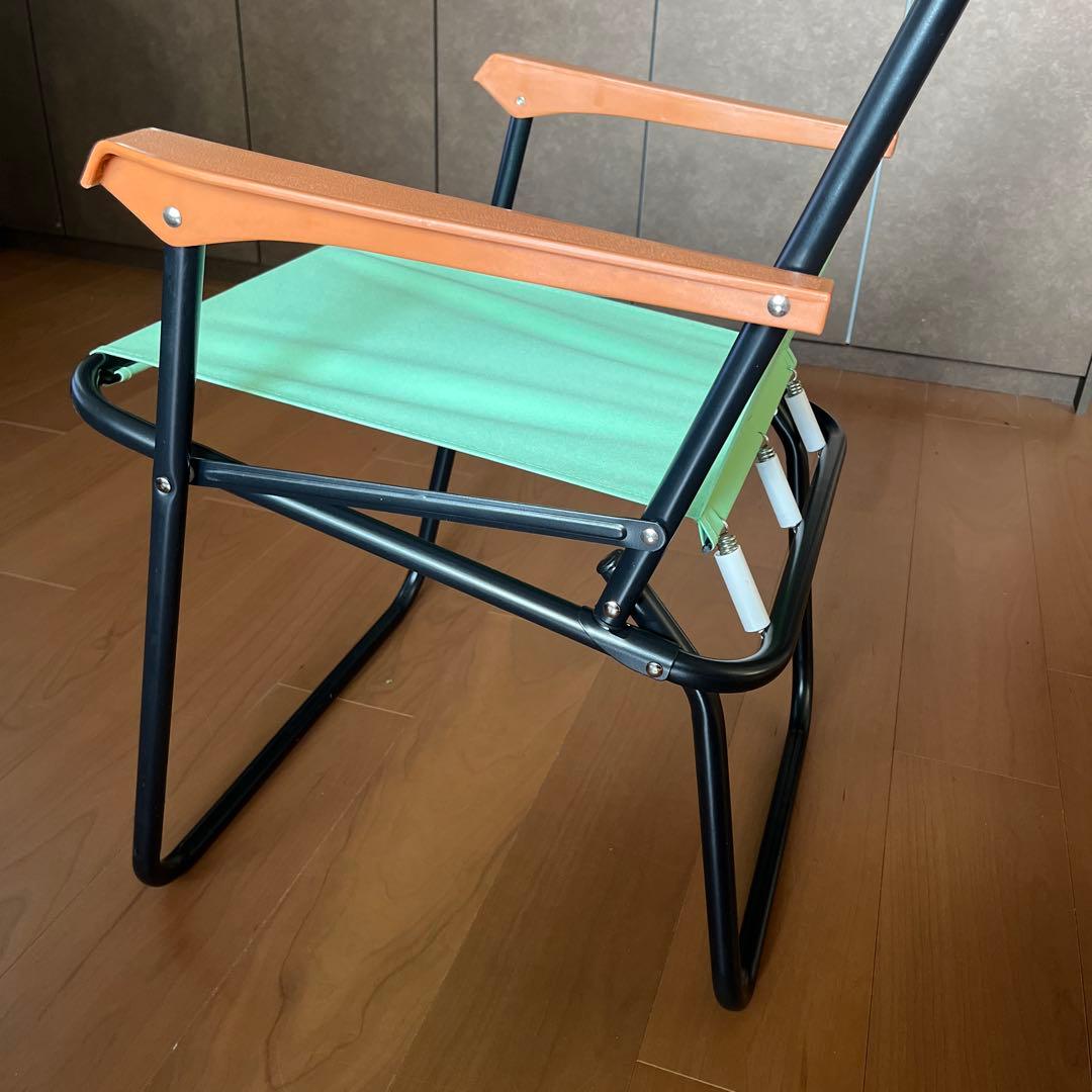 【ROCKY HOPPER】折りたたみアウトドアチェア ミントグリーン 4脚