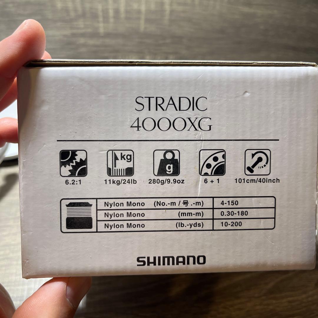 シマノ STRADIC 4000XG スピニングリール