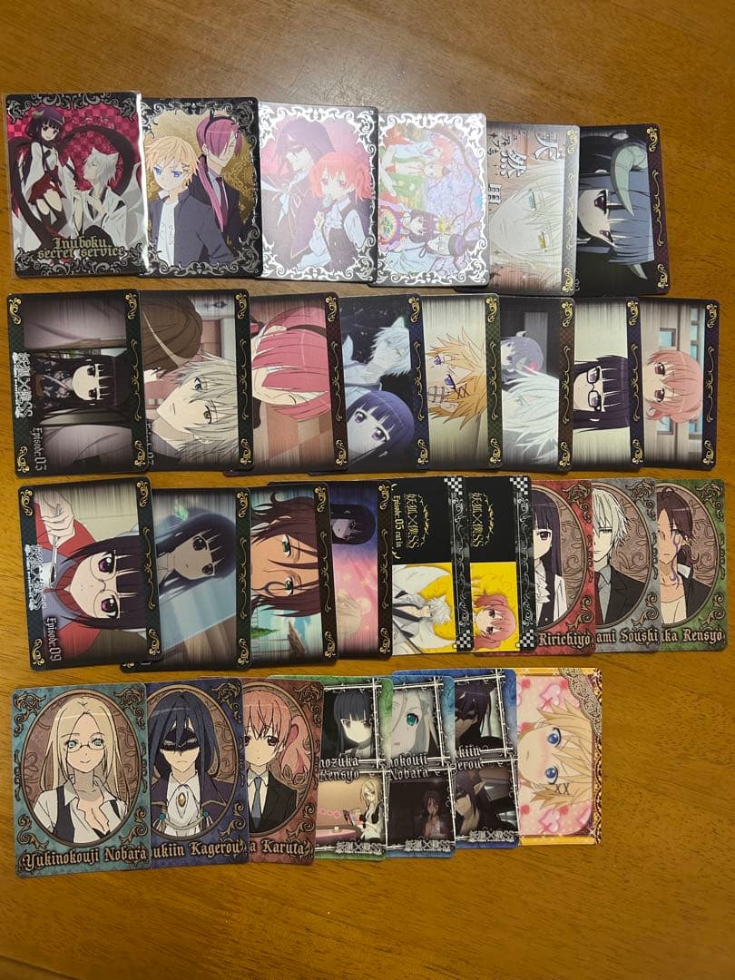 藤原ここあ　妖狐×僕SS　いぬぼく アニメ版　トレーディングカード 30枚 ②