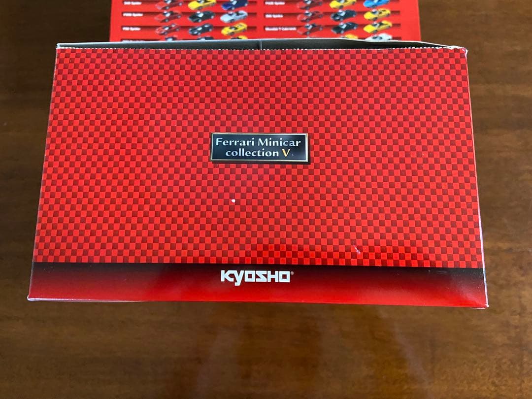 【5-1】サークルKサンクス限定　京商フェラーリミニカーシリーズ V 組立キット