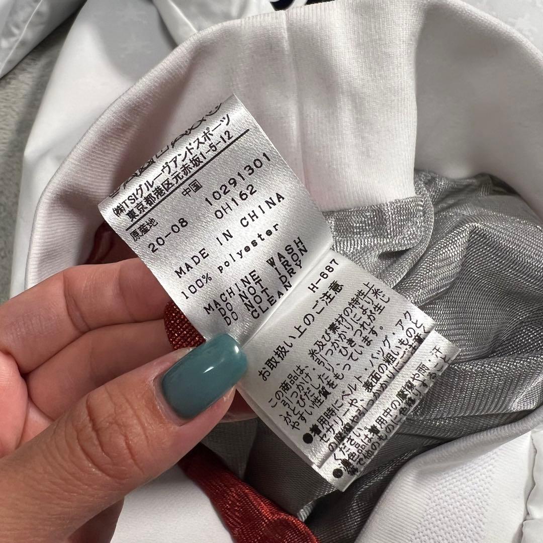 パーリーゲイツ　ナイロントレーナー　ブルゾン　ゴルフウェア　ホワイト　6