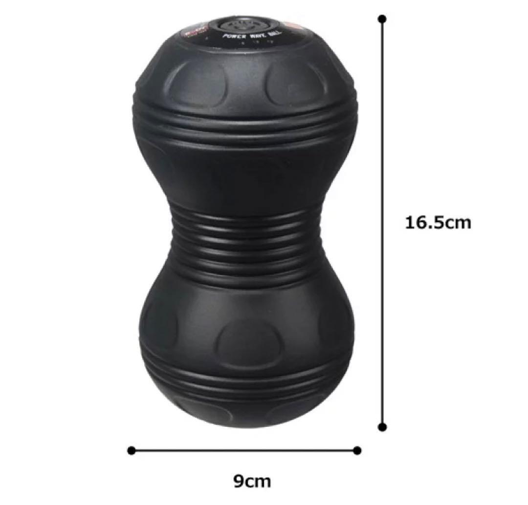 BODY SCULPTURE パワーウエーブボール ブラック
