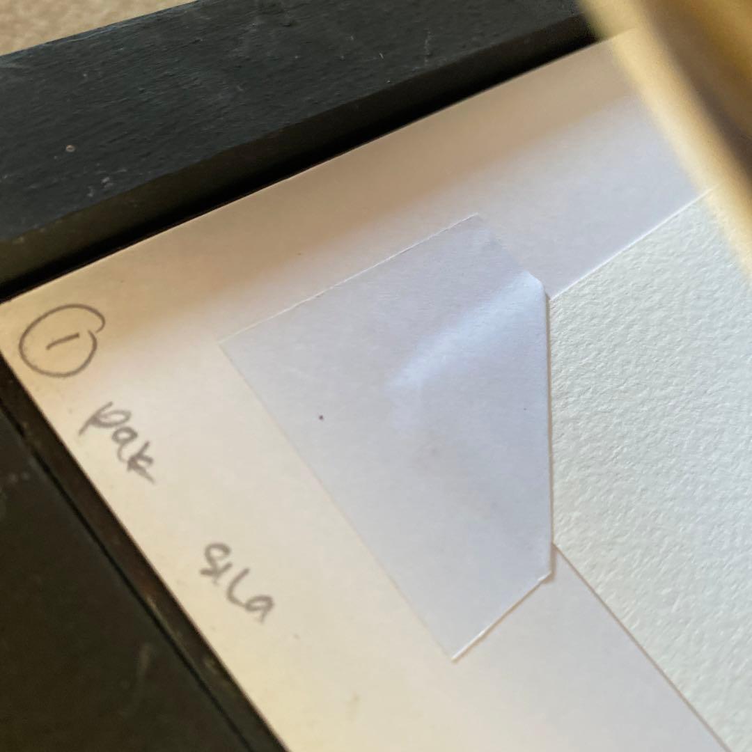 バリ ワヤンシーラ氏版画　AP サイン入りOwl House