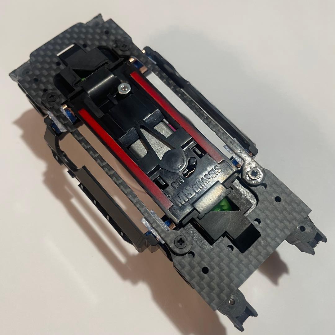 ミニ四駆　MSフレキ　橋渡し　カーボンステ 強化ユニット　POMトルク増し①