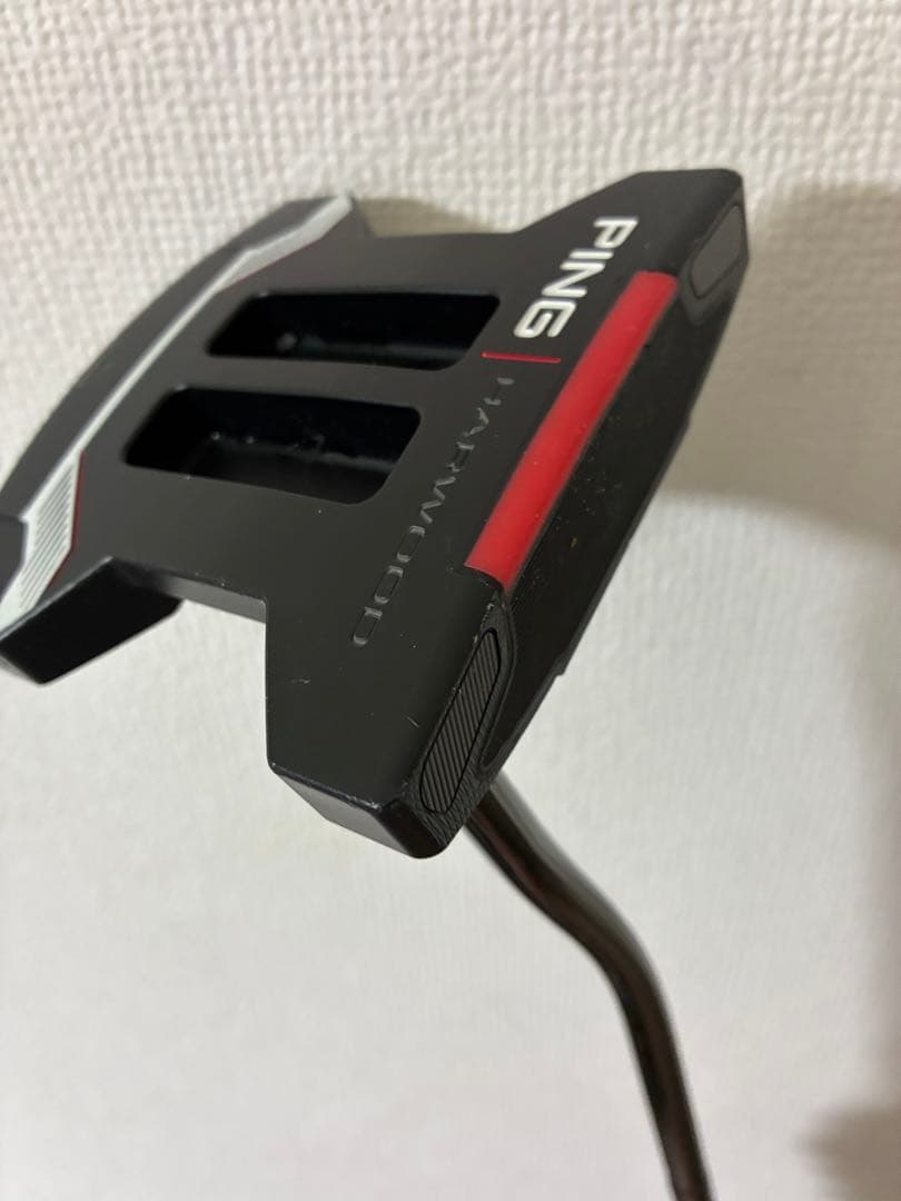 ピン ハーウッド アームロック パター スチールシャフト 【40.5】　中尺長尺